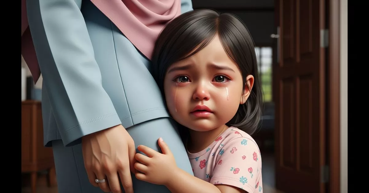 Anak Tiba-Tiba Jadi Terlalu ‘Clingy’? Mungkin Tanda Emosi Didera, Ini Penjelasan Doktor!