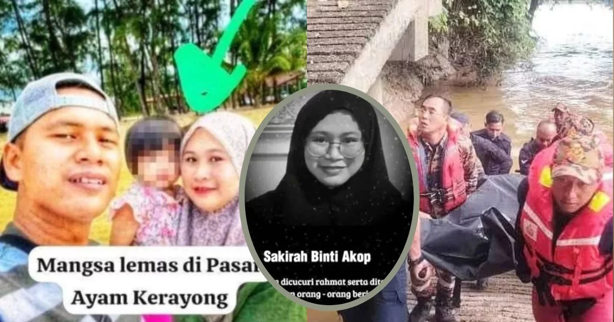 Ibu Sempat Serah Anak Sebelum Lemas, Kereta Tiba-Tiba Terjunam Masa Teman Suami Memancing!
