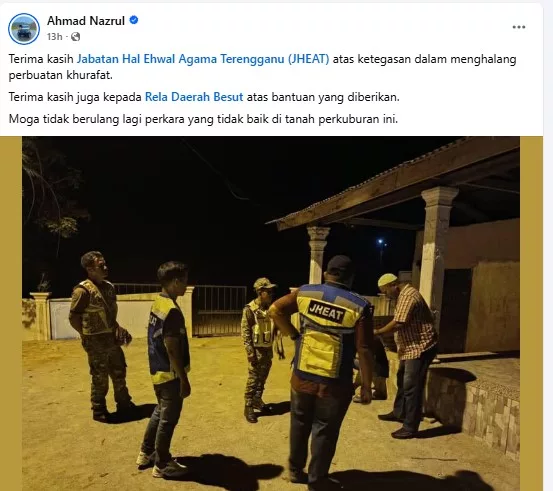 Amalan Khurafat Di Kubur Nurly Shahirah, JHEAT Dan Rela Daerah Besut Bertindak