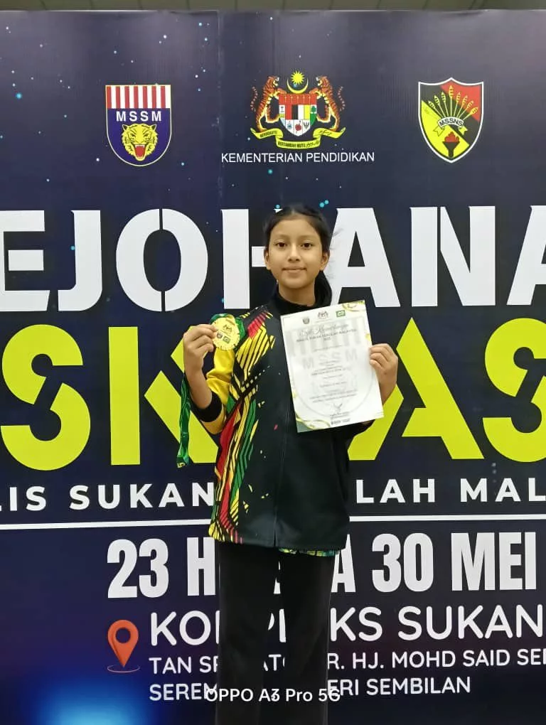 Nurul Nisa, Juara Skuasy MSSM 2025, Inspirasi untuk Anak-anak dan Sekolah