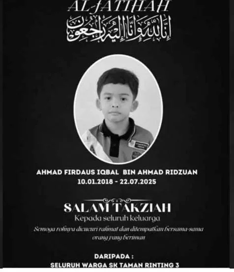 Kanak-Kanak Lemas Dalam Kolam Renang, Ahmad Firdaus Iqbal Pergi Jua