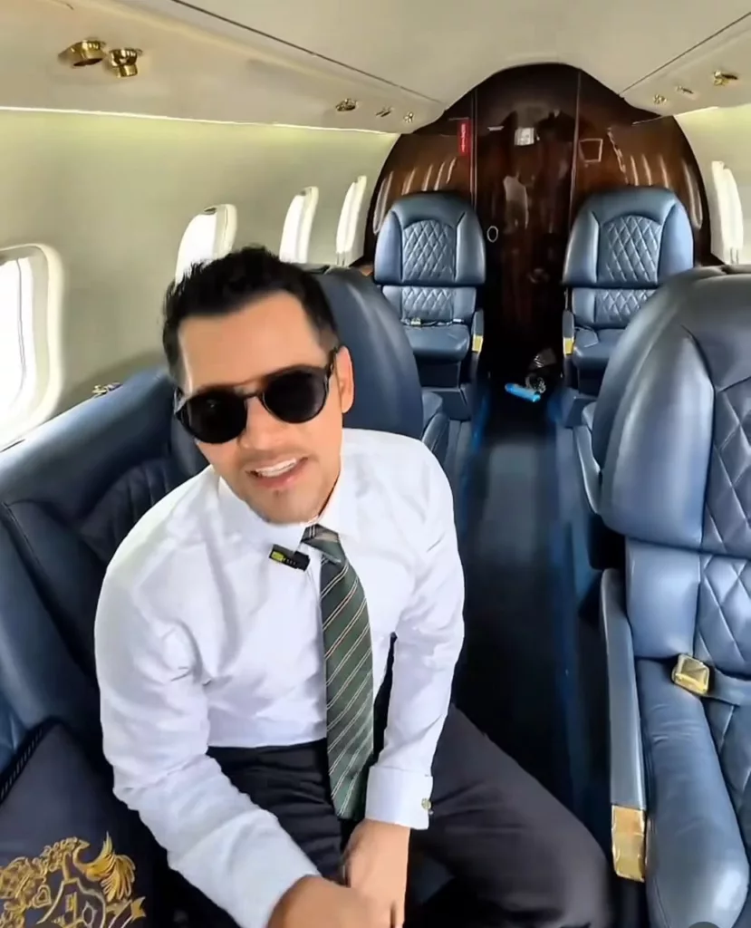 Berkat Jual Jeruk Dan Pemurah Dengan Isteri, Aliff Syukri Tayang Jet Peribadi Mewah