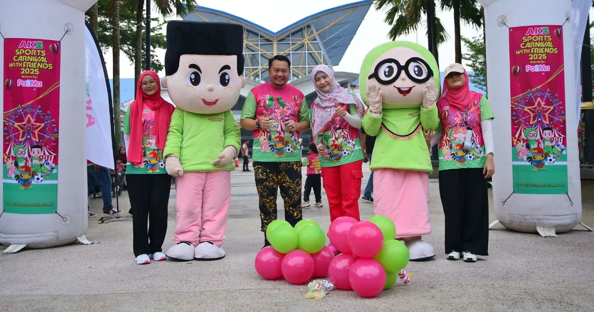 Lebih 10,000 Pengunjung Di AKE Sports Carnival with Friends 2025. Aktiviti Sukan & Acara Pentas Meriah!