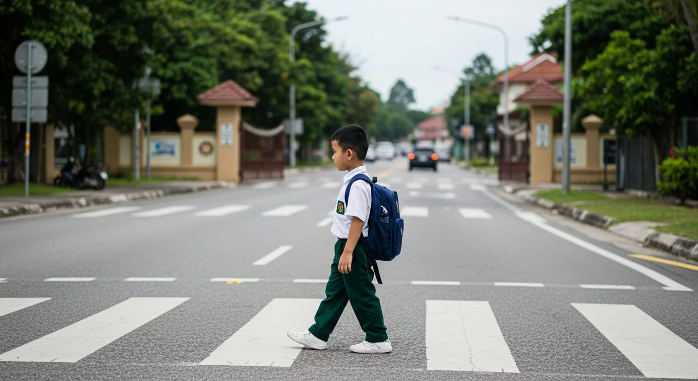 Jangan Ambil Ringan Waktu Balik Sekolah – Bahaya Sebenar Ada di Jalan Raya”