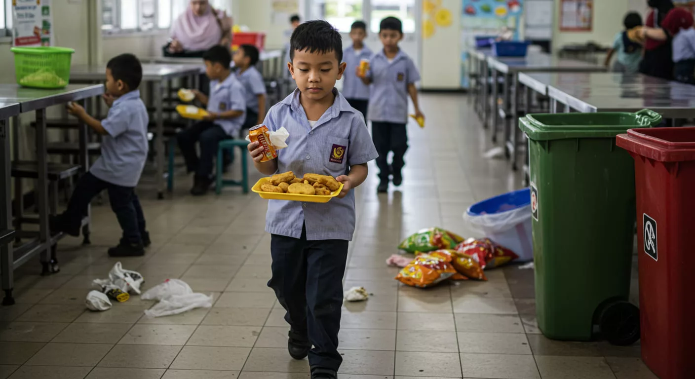 Kebersihan Kantin yang Dipandang Remeh, Ibu ayah Patut Risau