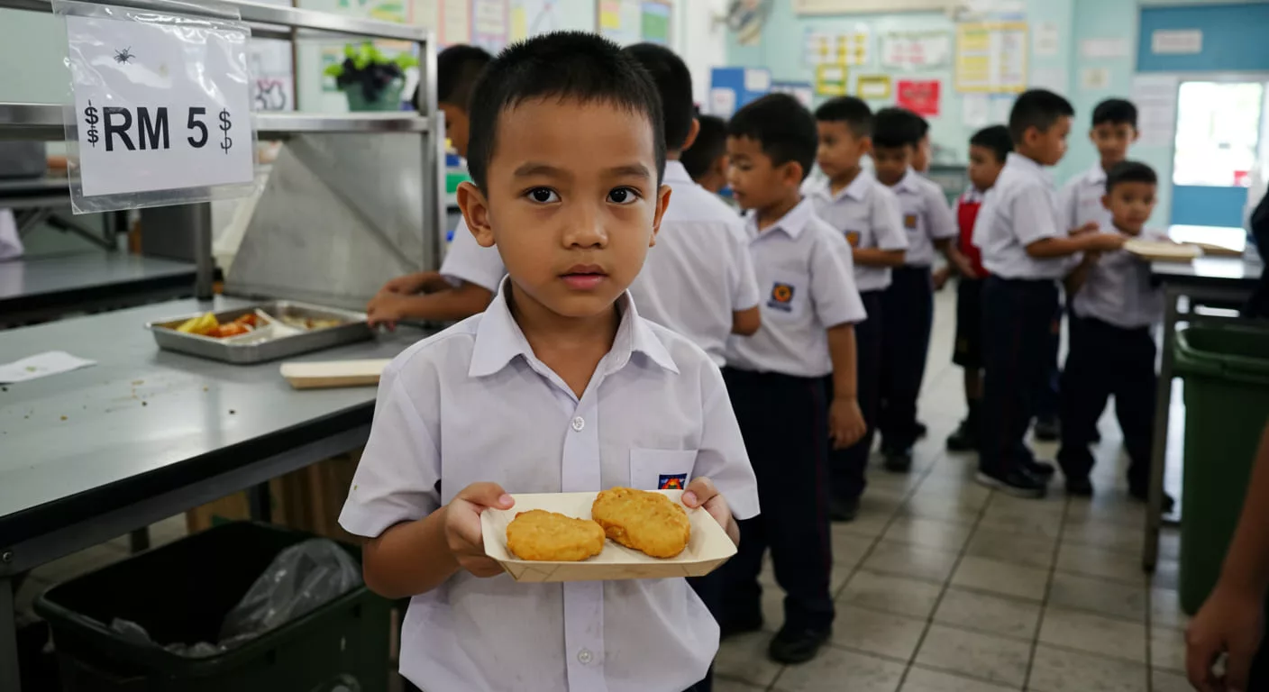 Kebersihan Kantin yang Dipandang Remeh, Ibu ayah Patut Risau