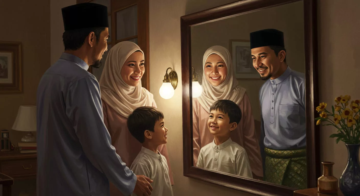 Ibu Ayah Sebagai Cerminan, Perbuatan dan Percakapan Dalam Membentuk Karakter Anak