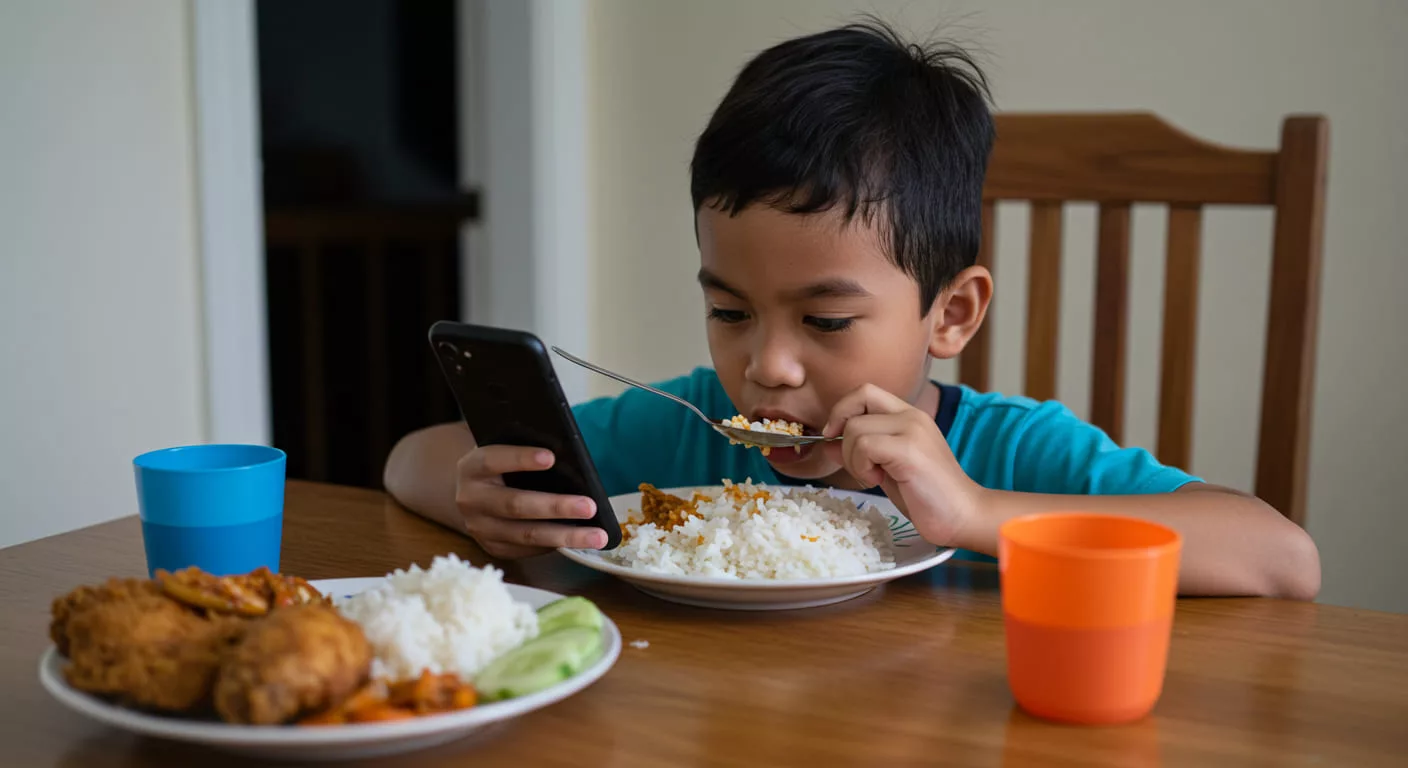 Waktu Makan, Masa Paling Bernilai – Tapi Skrin Dah Curi Segalanya