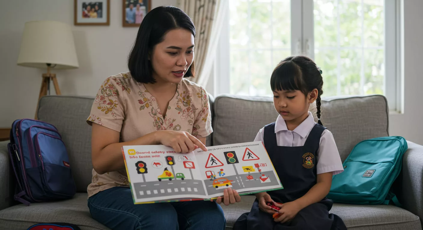 Jangan Ambil Ringan Waktu Balik Sekolah – Bahaya Sebenar Ada di Jalan Raya”