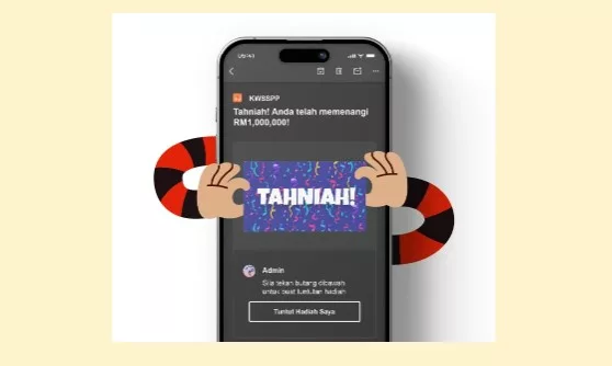 Habis Ratusan Ribu Duit Saraan Keluarga, KWSP Dedah 3 Jenis Penipuan Online