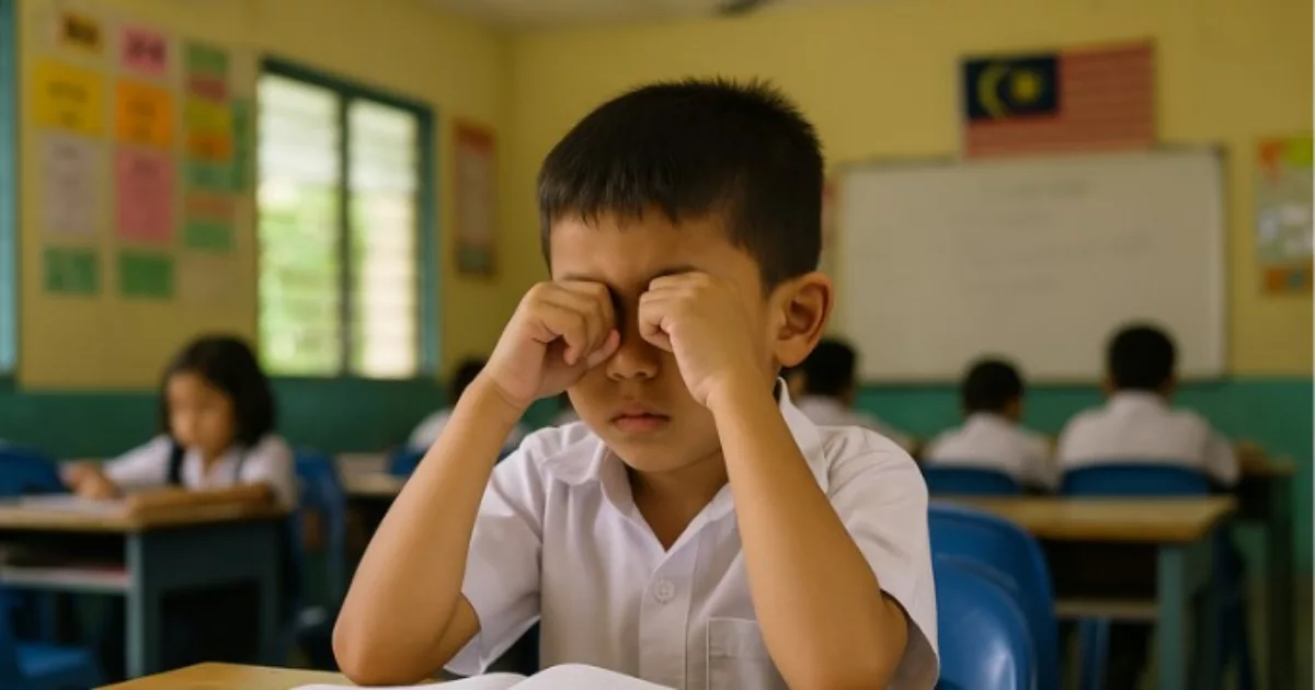 Anak Bukan Malas Dalam Kelas Tapi Tak Nampak – 55% Murid Tahun 1 Ada Masalah Penglihatan!