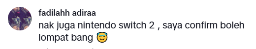 Hairul Azreen ‘Umpan’ Anak Dengan Nintendo Switch 2, Terus Berani Terjun!