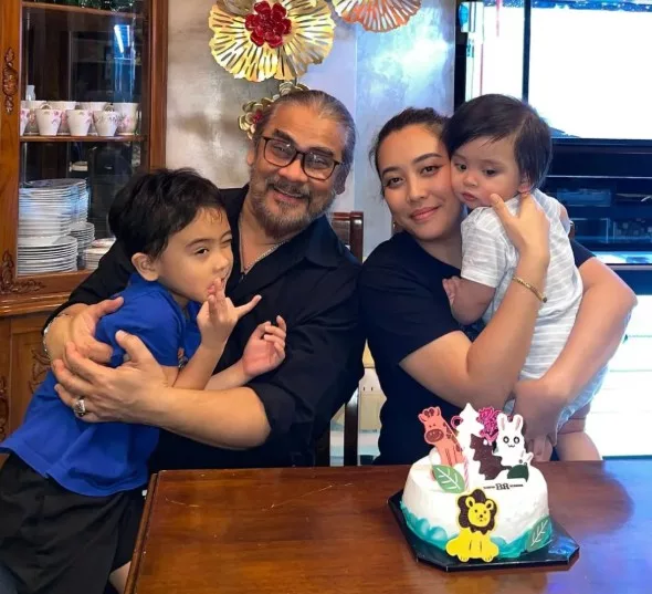 Putra Ahmad Arjunna Genap Setahun! Keluarga Bahagia Dato’ Awie Curi Perhatian Ramai