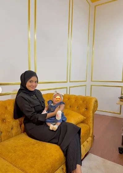 “Nak Tengok Muka Baby” Fila Amir Enggan Kongsi Wajah Anak, Mahu Elak Penyakit Ain!