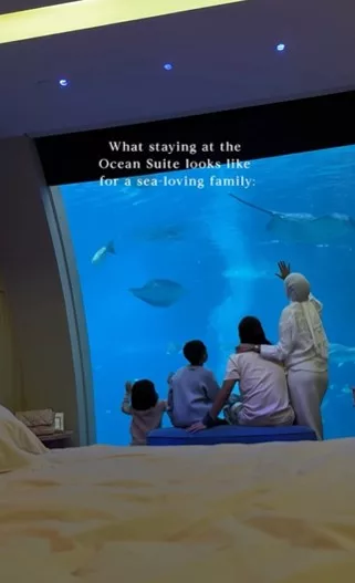 Bawa Keluarga Tidur Di ‘Ocean Suite’ Harga Cecah RM10K, Hairul & Hanis Gembira Impian Bawa Anak Tercapai!