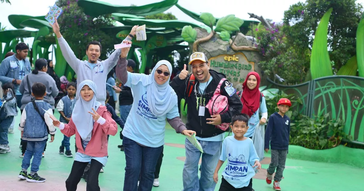 25 Keluarga Beraksi di Simpan Challenge Hunt X Simpan SSPN, Suasana Gamat & Ceria!