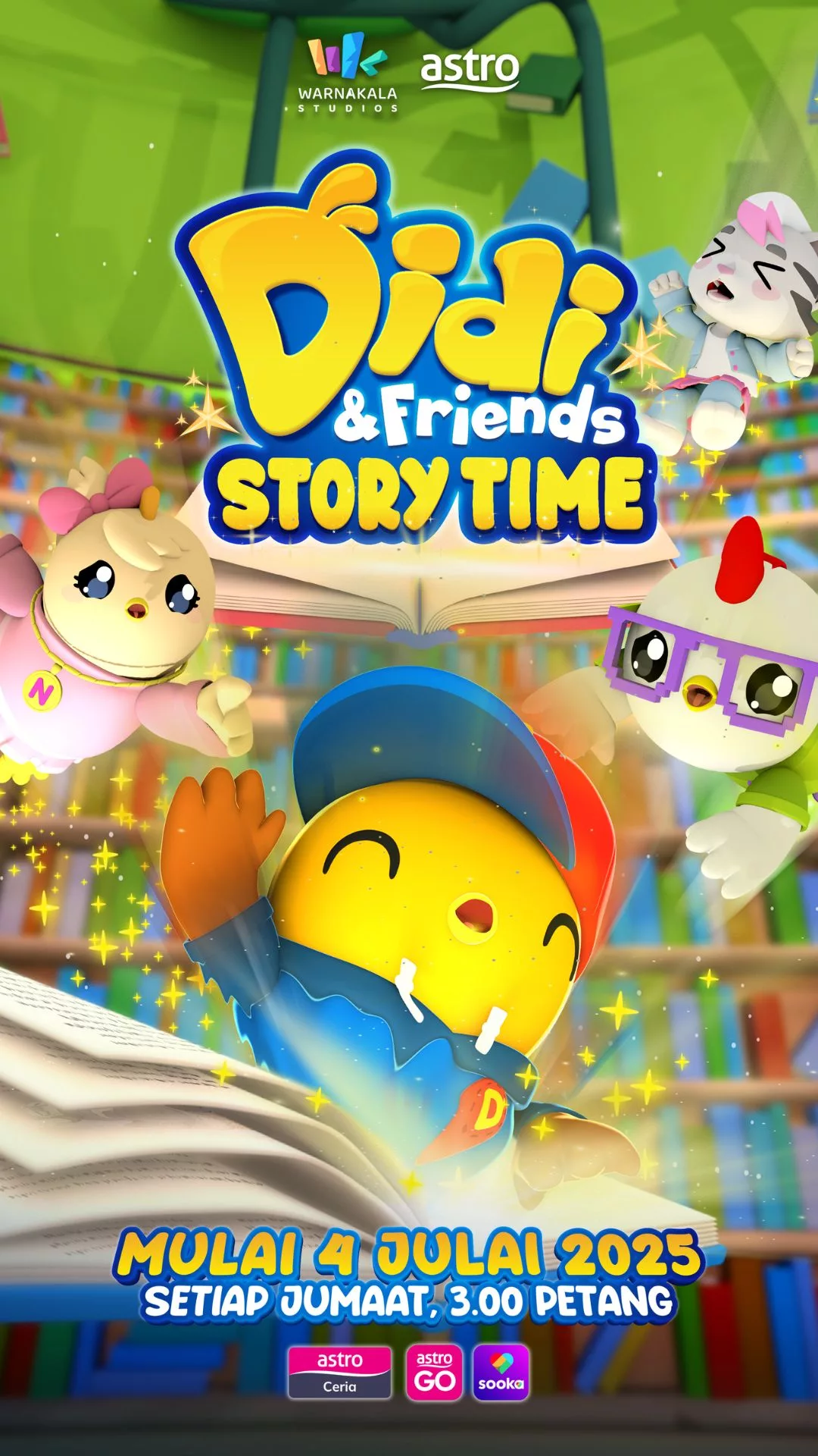 Banyaknya Anak Belajar Benda Baru Tanpa Sedar, Rupa-Rupanya Cuma Tonton Didi and Friends. Terbaiklah!