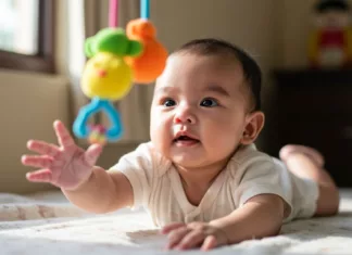 Bayi Dah Pandai Gapai Mainan, Tanda Perkembangan Positif! Bayi Dah Pandai Gapai Mainan, Tanda Perkembangan Positif!