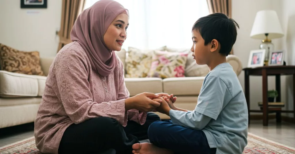 Bila Waktu Terbaik Tegur Anak? Mak Ayah Kena Ambil Tahu!