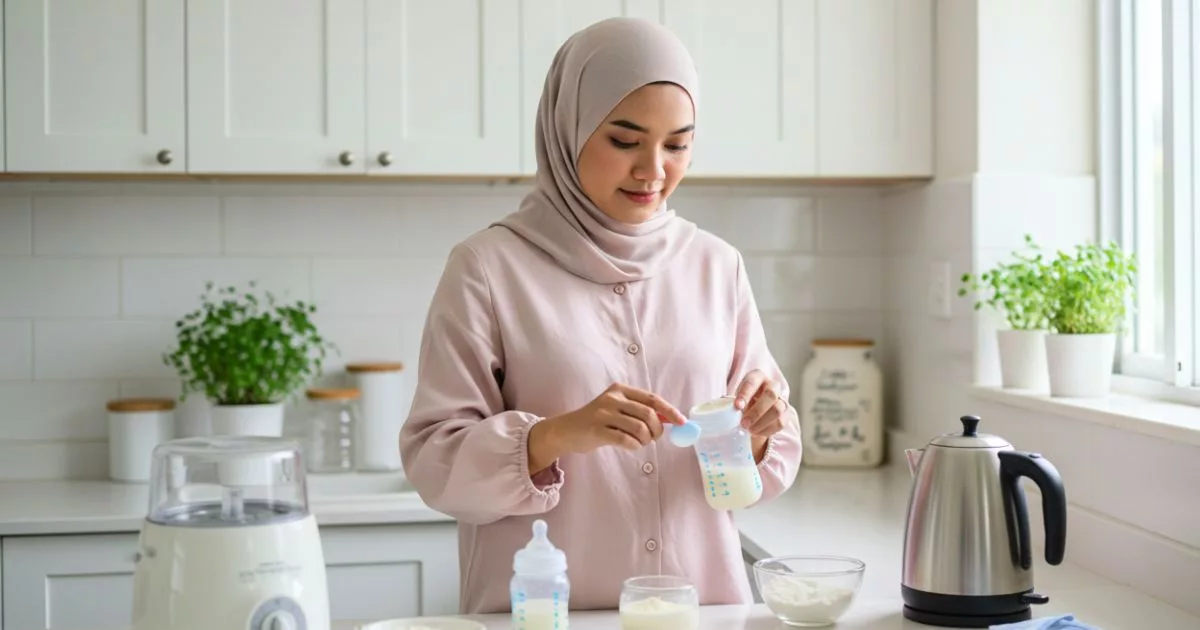 Air Mineral Untuk Susu Anak, Boleh Ke? Dr Malar Dedah Risikonya!