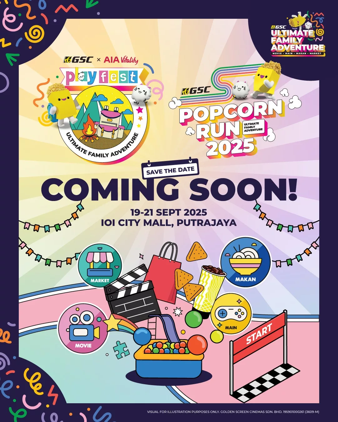 Movie Day Out Pa&Ma Bersama AKE, Seronoknya Belajar & Tonton Wayang Di GSC Play Hall!