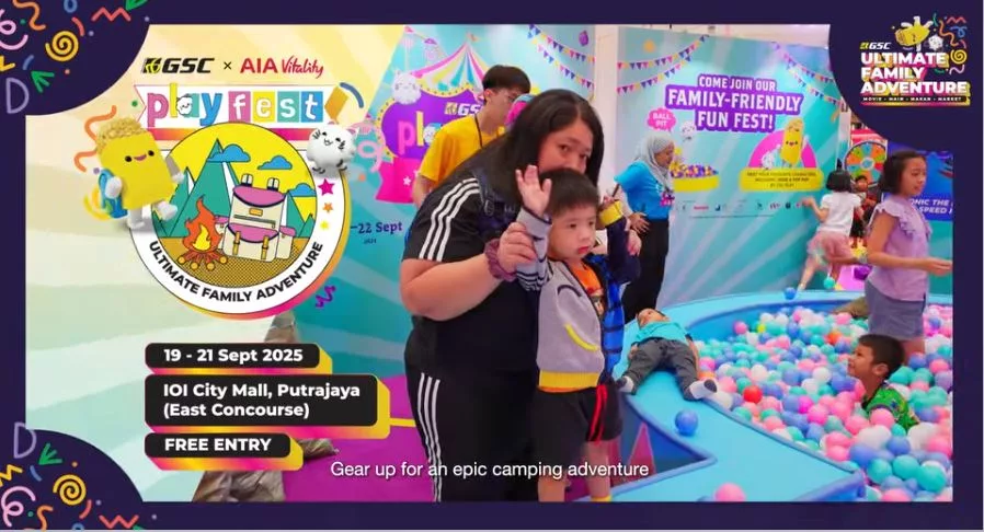 Popcorn, Larian & Gelak Tawa, Nantikan Aktiviti Famili Paling Happening Bulan September Ini!