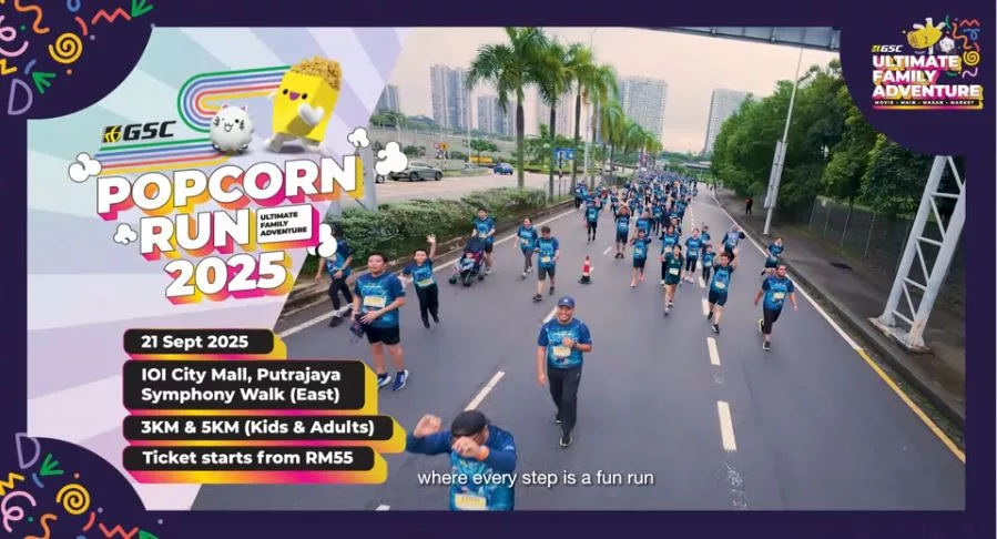 Popcorn, Larian & Gelak Tawa, Nantikan Aktiviti Famili Paling Happening Bulan September Ini!