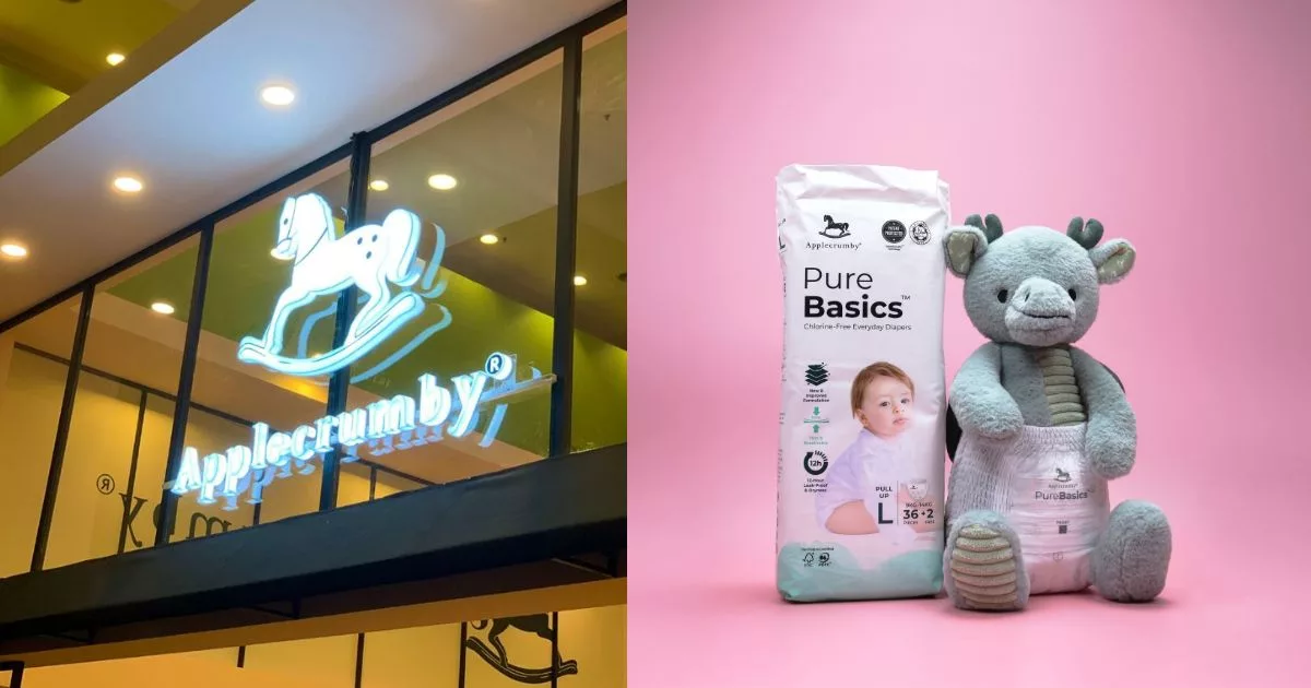 Applecrumby® Buktikan Lampin Premium Pun Boleh Mesra Dompet & Selamat Untuk Si Manja!