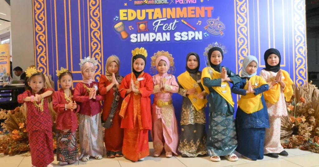 Edutainment Fest Simpan SSPN 2025, Anak Cilik Bersinar Dengan Bakat & Warisan Melayu! 32 Edutainment Fest Simpan SSPN 2025, Anak Cilik Bersinar Dengan Bakat & Warisan Melayu!