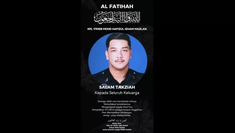 Anggota Polis Sempat Jemput Anak Di Sekolah Sebelum Maut Dirempuh Penjenayah