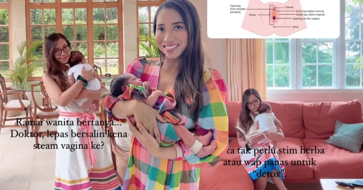 “Bertangas Lepas Bersalin Bahaya Kalau Salah Cara,” – Dr Amalina Ingatkan Risiko Luka Lambat Sembuh & Jangkitan