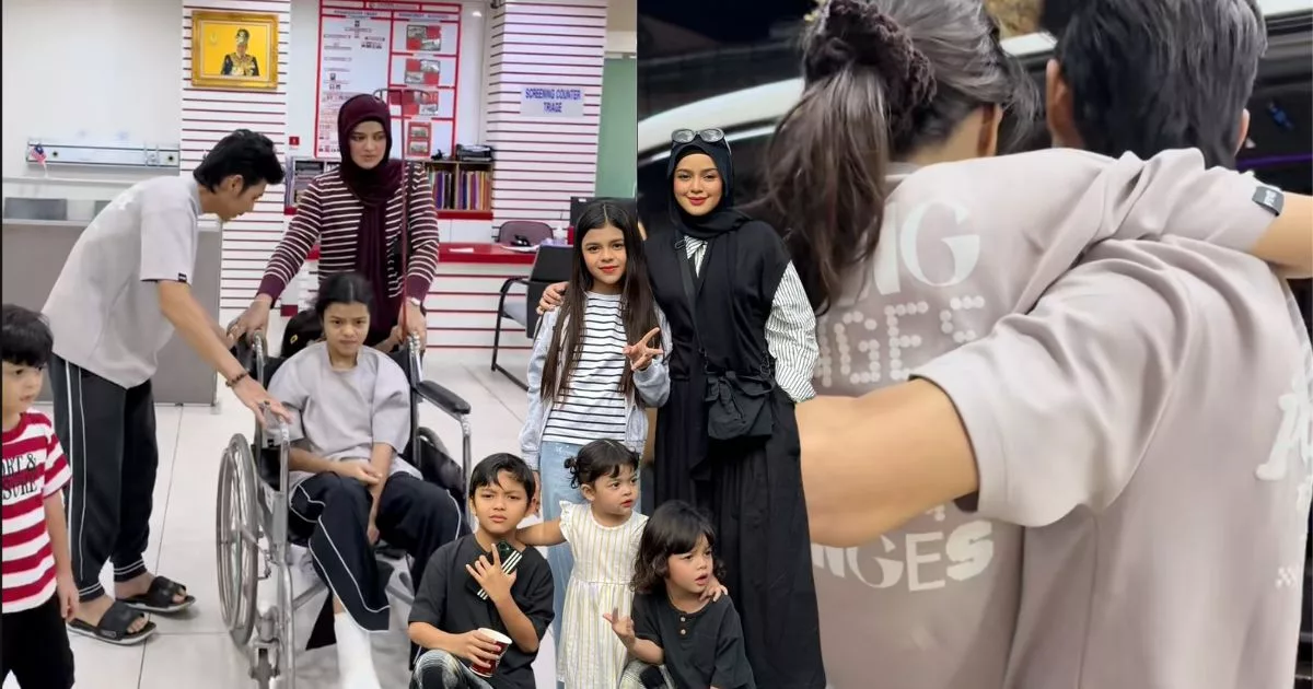 Anak MUA Bellaz Patah Jari Kaki Ditimpa Penutup Flush Tandas