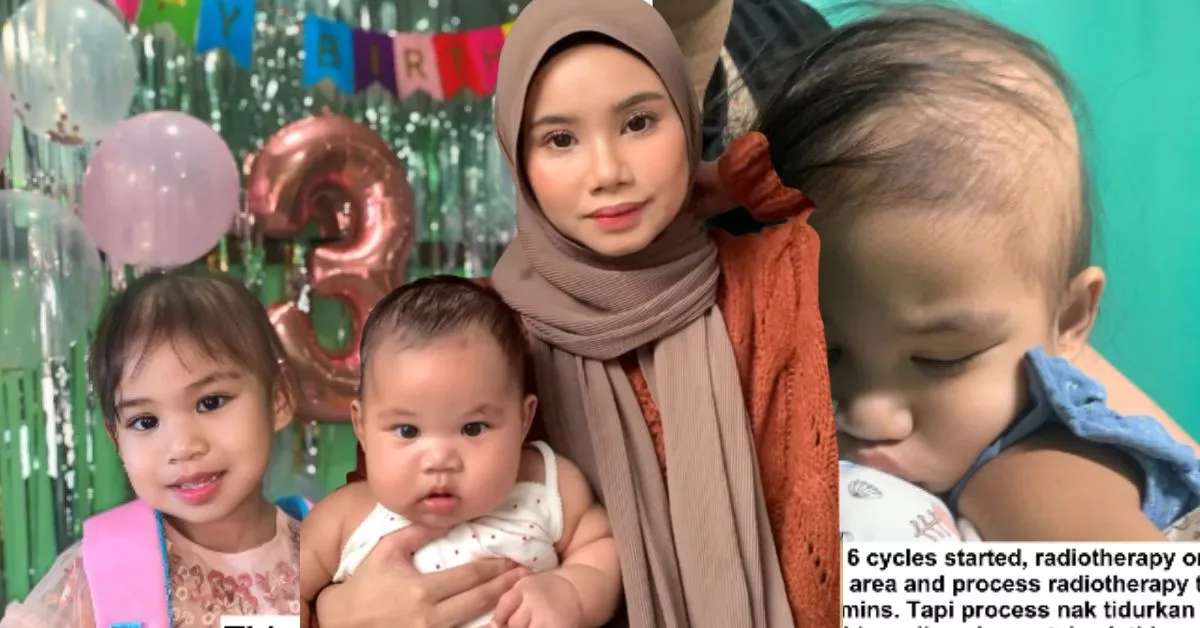 Anak Baru Setahun, Doktor Sahkan Kanser Tahap 3. Ibu Ini Kongsi Kisah Sebaknya