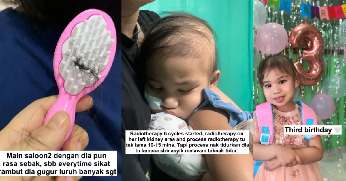 Anak Baru Setahun, Doktor Sahkan Kanser Tahap 3. Ibu Ini Kongsi Kisah Sebaknya