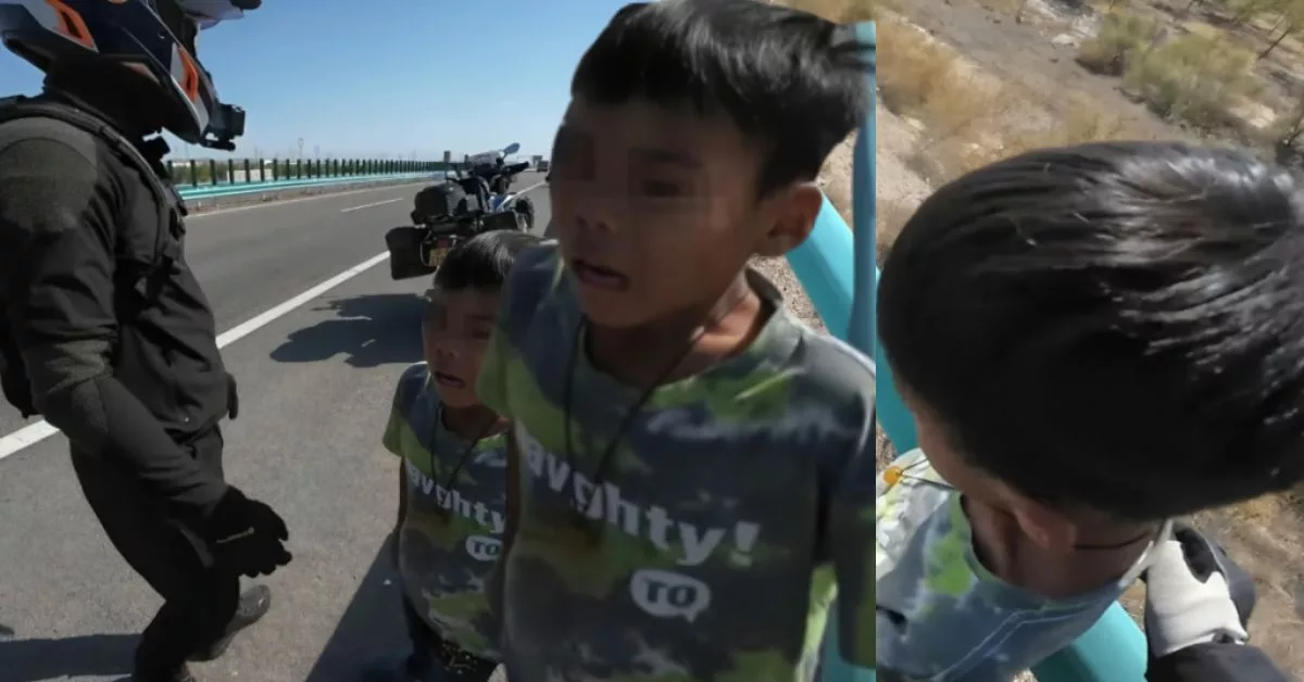 Kanak-Kanak Terketar-Ketar Tepi Lebuh Raya, Bapa Tinggalkan Anak Sebagai Hukuman