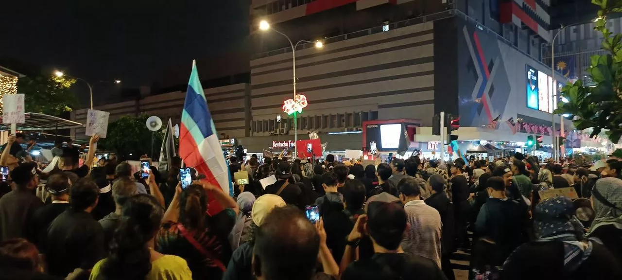 Penuh Emosi Himpunan 'Justice for Zara', Polis Pantau Ucapan