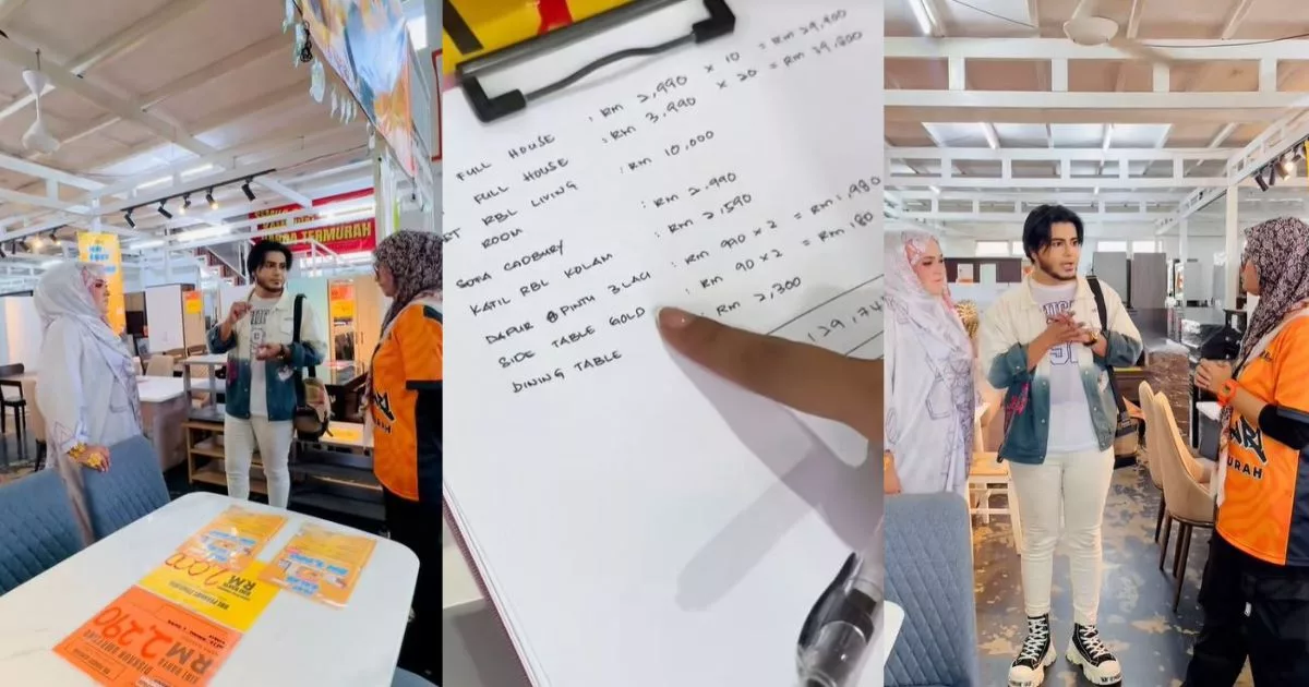 "Asalnya Nak Beli Untuk 10 Rumah Je." Prince Syed & Isteri 'Belanja Besar', Belikan Perabot Untuk Keluarga Susah