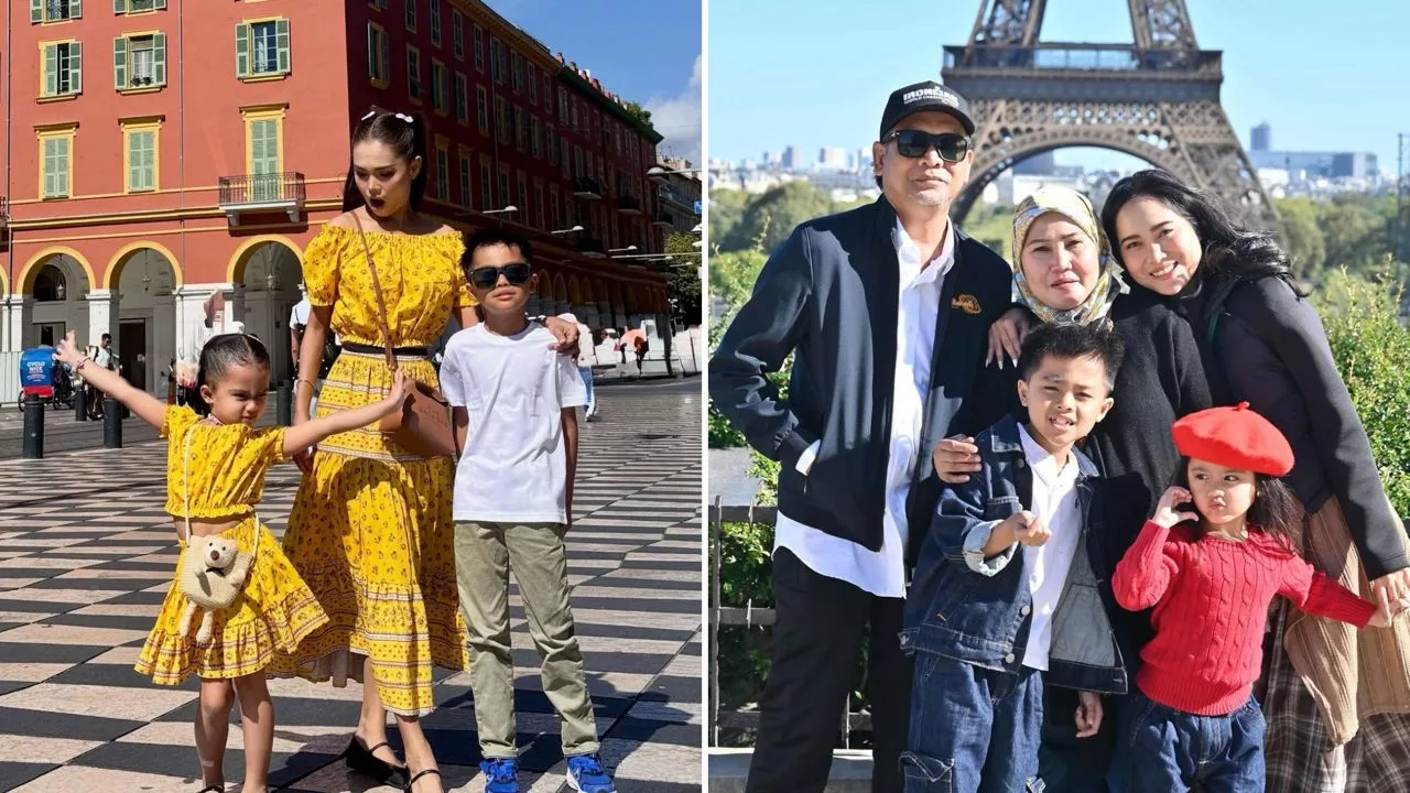 Bella Astillah Terharu, Luah Syukur Bawa Keluarga Ke Paris