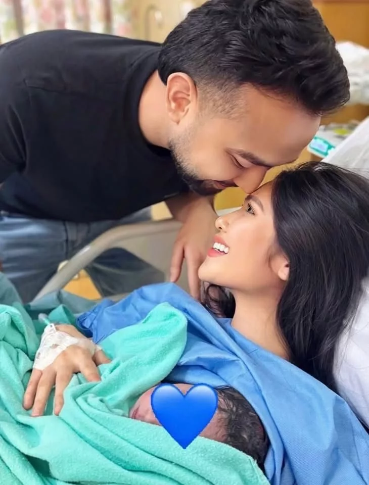 Kapsyen Menyentuh Hati, Afifah Nasir Selamat Timang Cahaya Mata Sulung