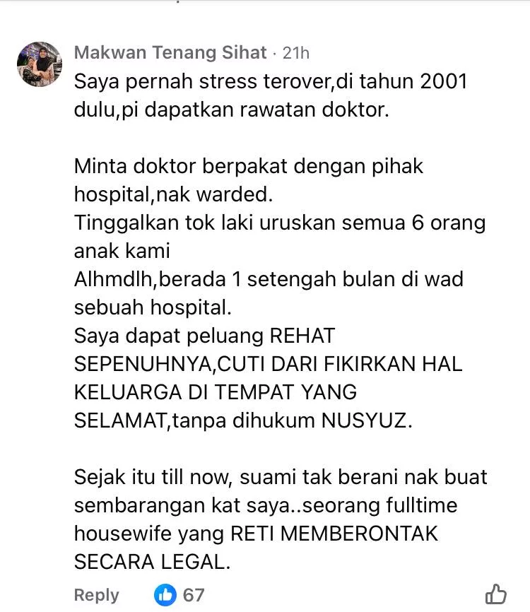 Stres Melampau Urus 6 Anak, Isteri Ini Berpakat Dengan Doktor ‘Sekolahkan’ Suami, ‘Trik’ Wanita Ini Raih Perhatian 