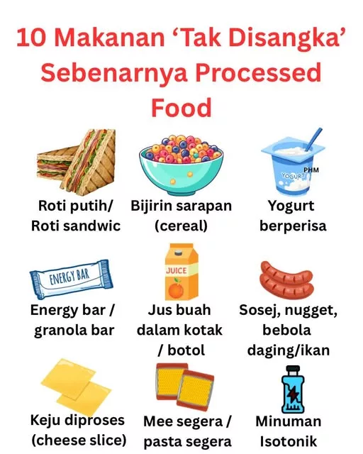 10 Makanan 'Tak Disangka' Rupanya 'Processed Food', Jangan Beri Anak Makan Selalu! 6 10 Makanan ‘Tak Disangka’ Rupanya ‘Processed Food’, Jangan Beri Anak Makan Selalu!