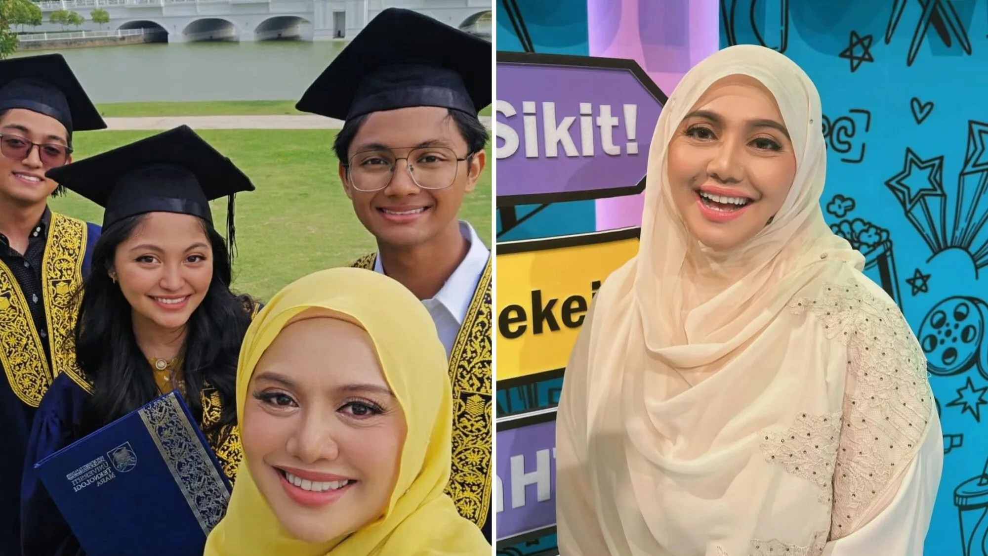 Doa Seorang Ibu Tunggal Dimakbulkan, Anak-Anak Raja Azura Tamat Pengajian