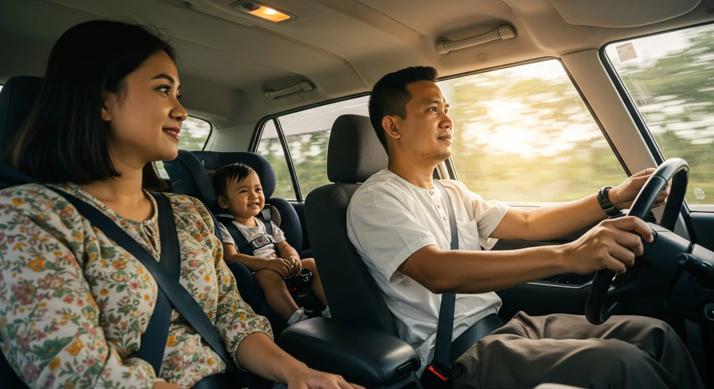 Satu Klik Selamatkan Nyawa, Didik Anak Pakai Tali Pinggang Keledar Sejak Kecil