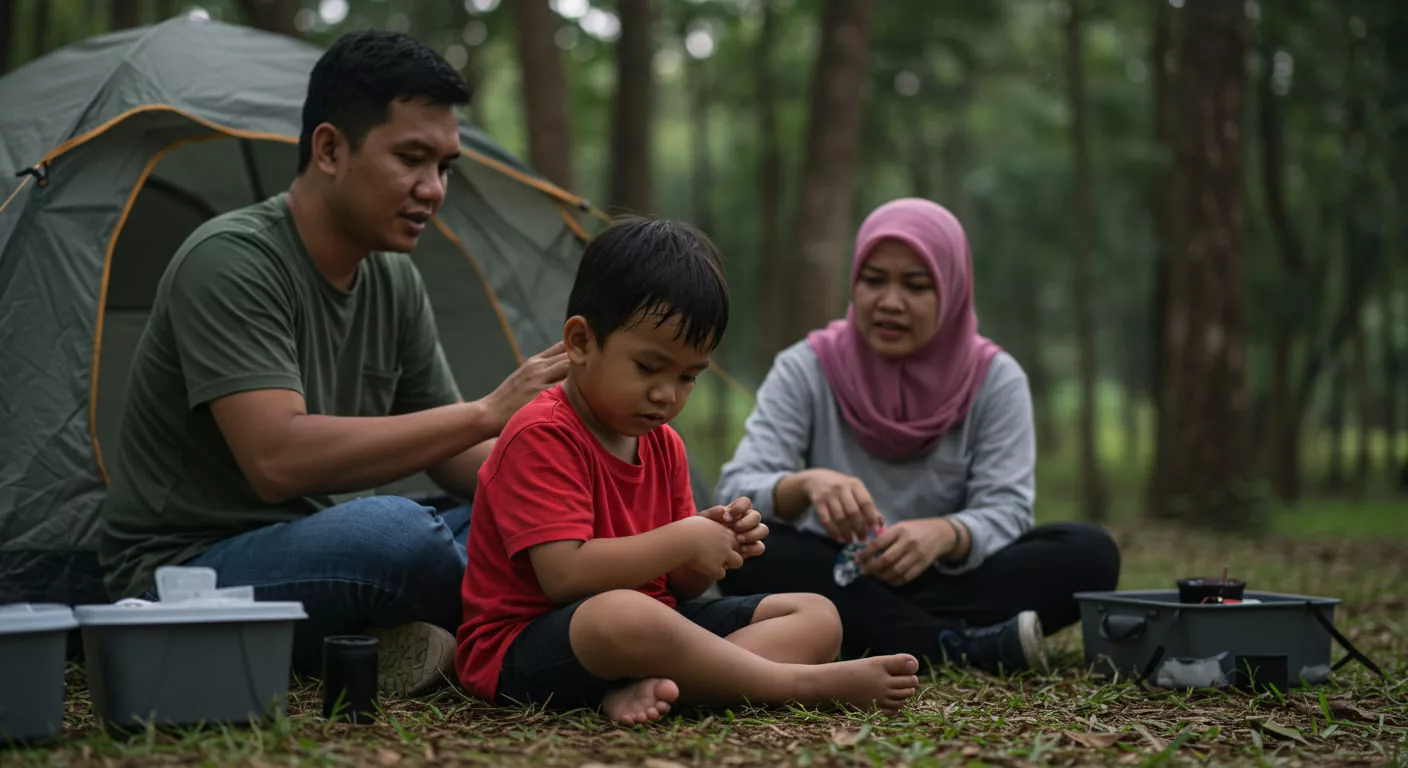 Camping Best, Sengat Tak Best! Tip Lindung Anak Dari Serangan Serangga