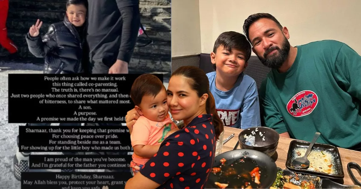 Noor Nabila Hargai Sharnaaz Ahmad, Puji Komitmen Sebagai Bapa