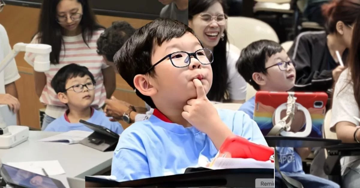 Umur Baru 7 Tahun, Budak Genius Pecah Rekod Hadir Kuliah Kimia Universiti!