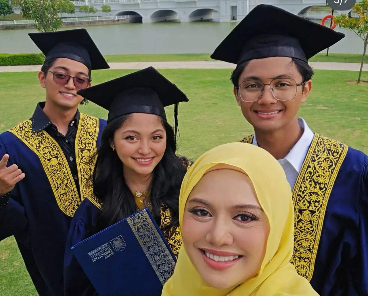 Doa Seorang Ibu Tunggal Dimakbulkan, Anak-Anak Raja Azura Tamat Pengajian