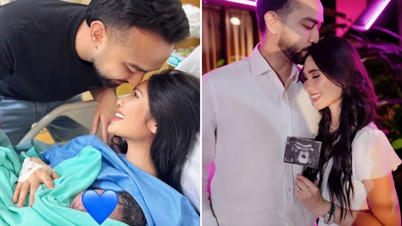 Kapsyen Menyentuh Hati, Afifah Nasir Selamat Timang Cahaya Mata Sulung