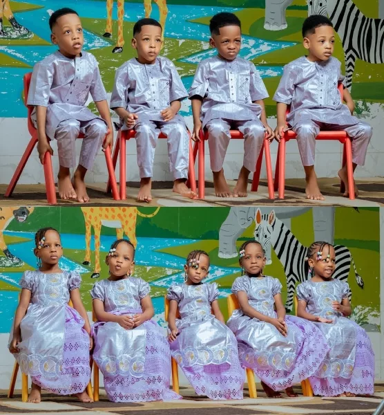 Bayi Kembar 9 Sambut Ulang Tahun Ke-4, Meriah Rumah!