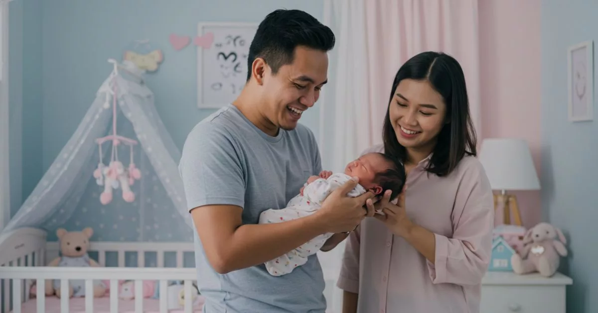 Suami Tahan Menangis Depan Orang, Pendam Perasaan Sayu Tengok Isteri Bertarung Nyawa Melahirkan Anak